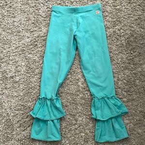 Girls Wild Flowers Leggings Size 8